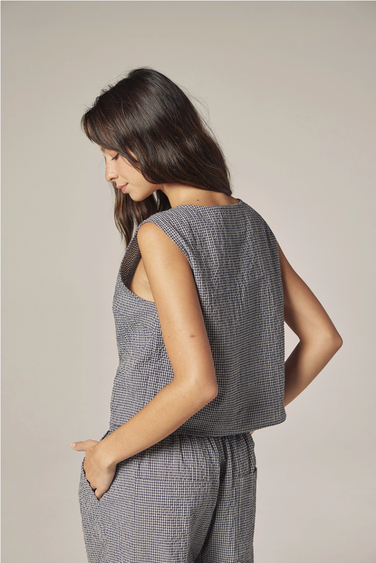 Thumbnail: Plaid Button Down Top