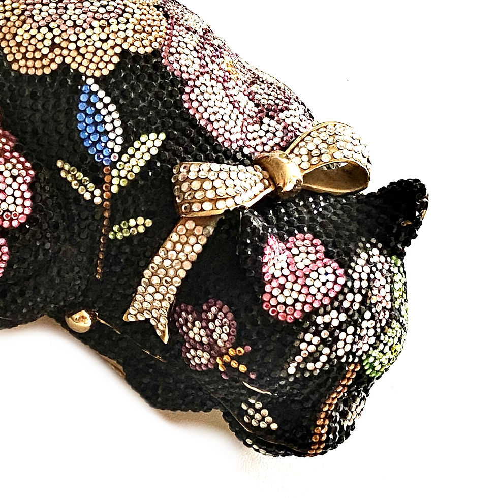 Miniature : Judith Lieber, minaudière Cat 