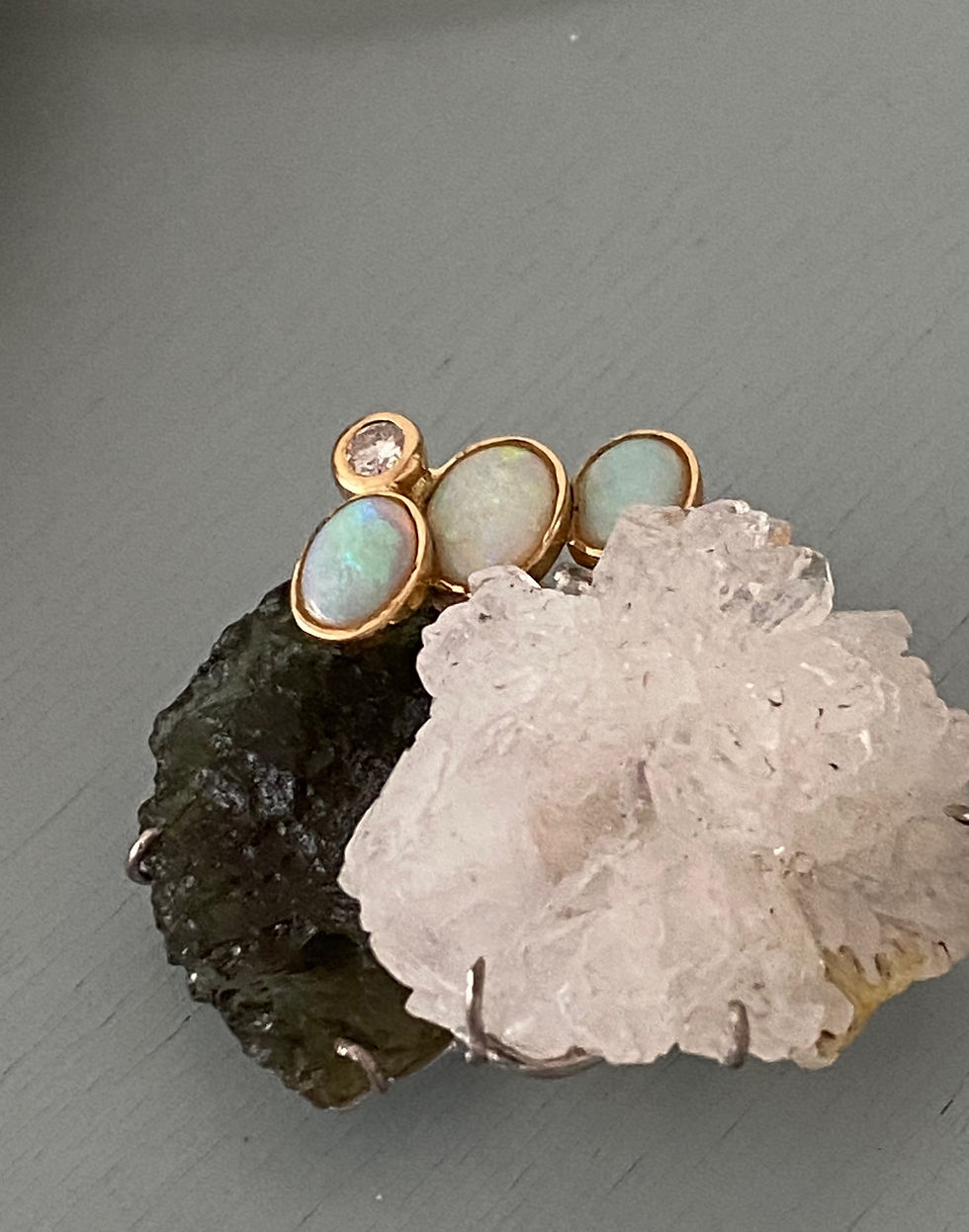 Miniature : Jean Vendome, demi-parure «  Ciel et Terre » 