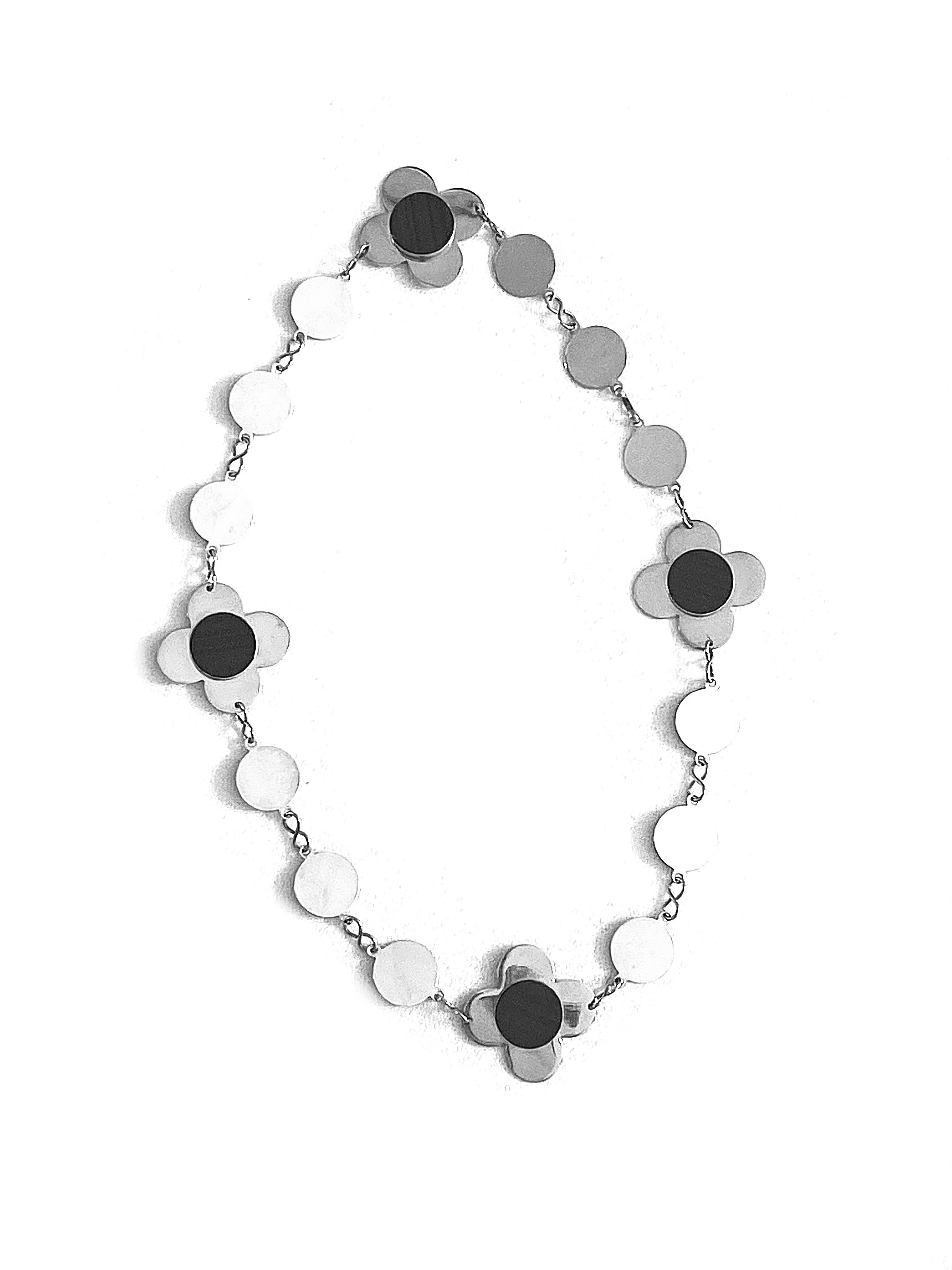 Pierre Cardin, clover necklace