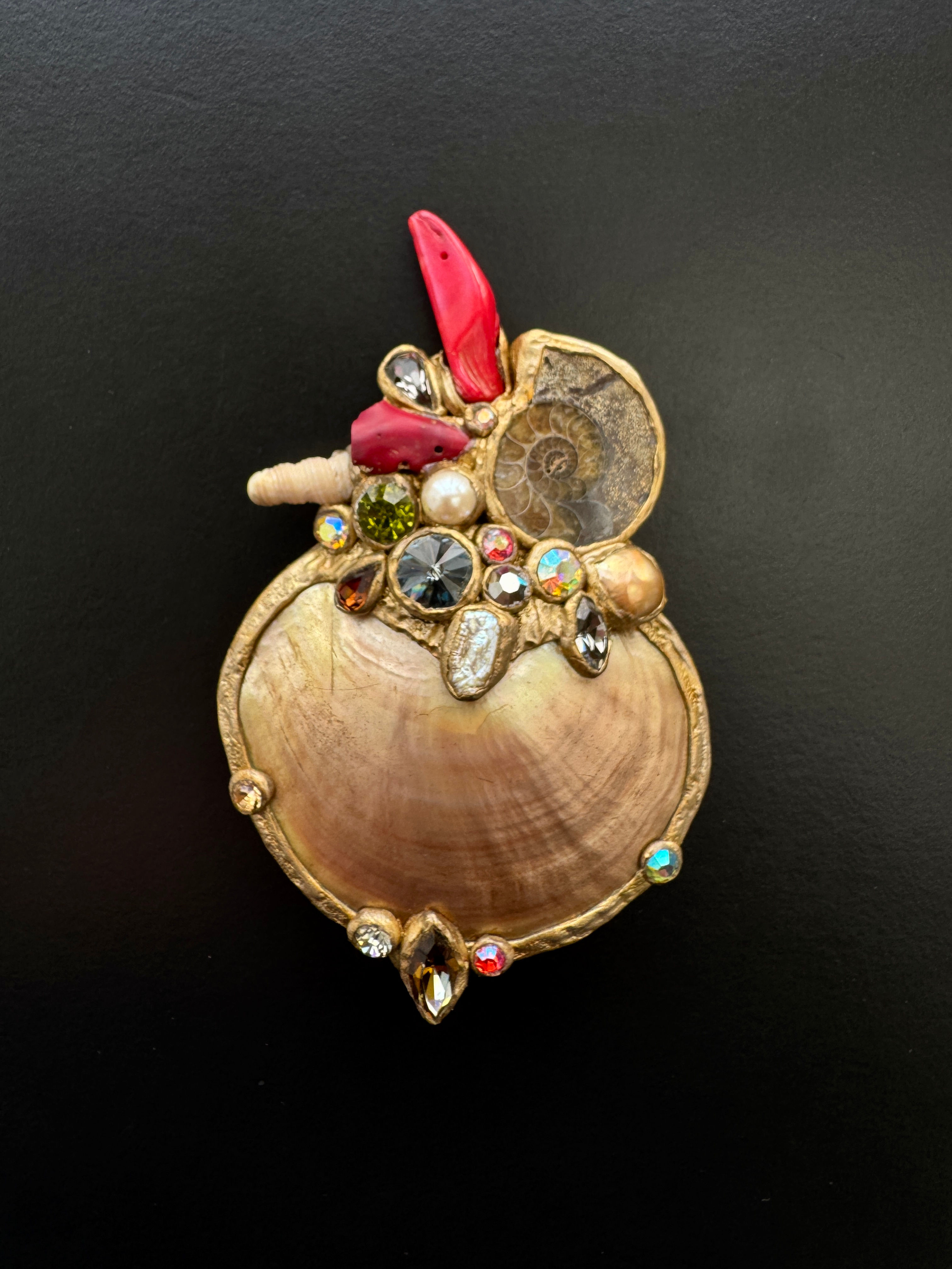 Ella K., "Memory of the Sea" brooch