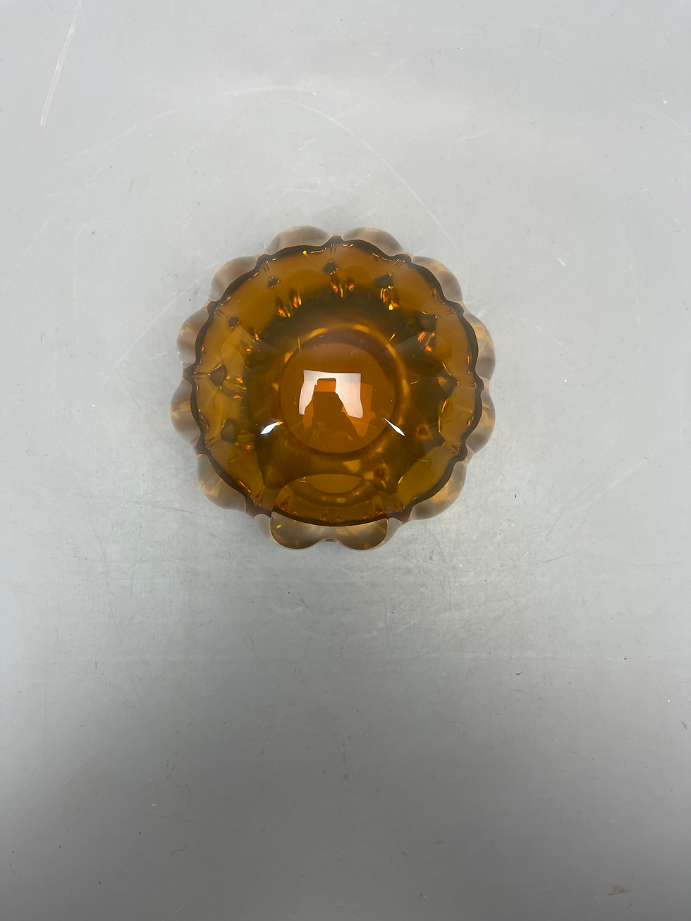 Thumbnail: Amber glazen object van Verweij
