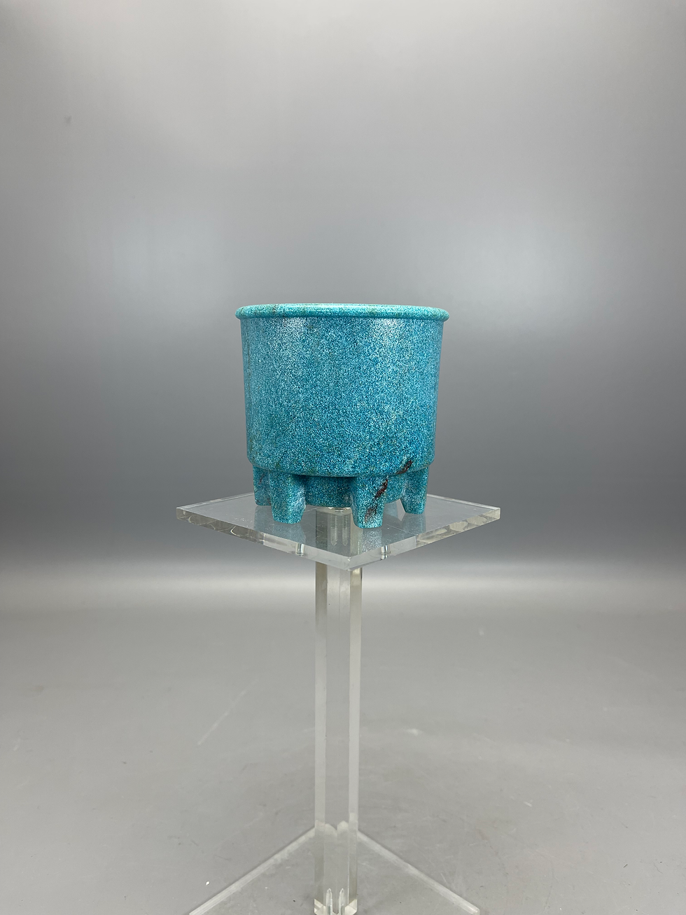 Thumbnail: Blauwe cactuspot (maat 2)