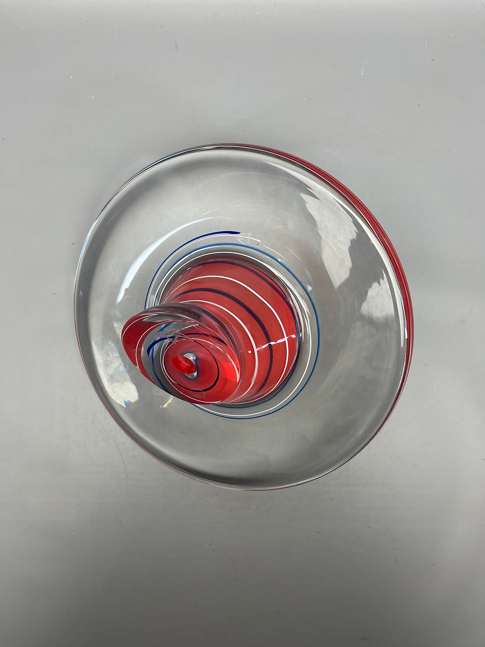 Thumbnail: Discus met Rode en Blauwe Middenbasis van Siem van der Marel