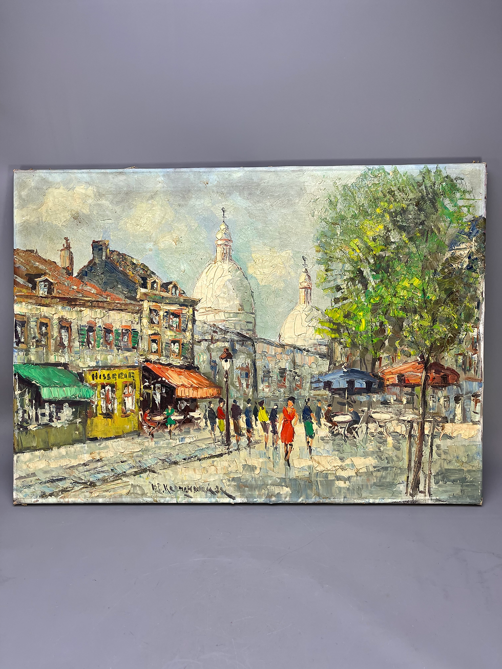Schilderij in impressionistische stijl