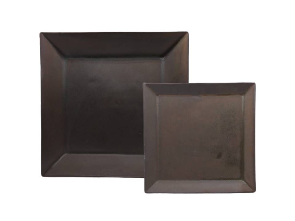 Prato de sobremesa quadrado