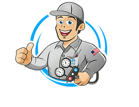 AC technician character.