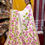Thumbnail: Handpainted Kerala Cotton Saree Bougainvillea Floral