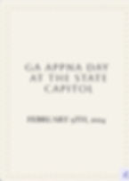 GA APPNA DAY AT THE STATE CAPITOL