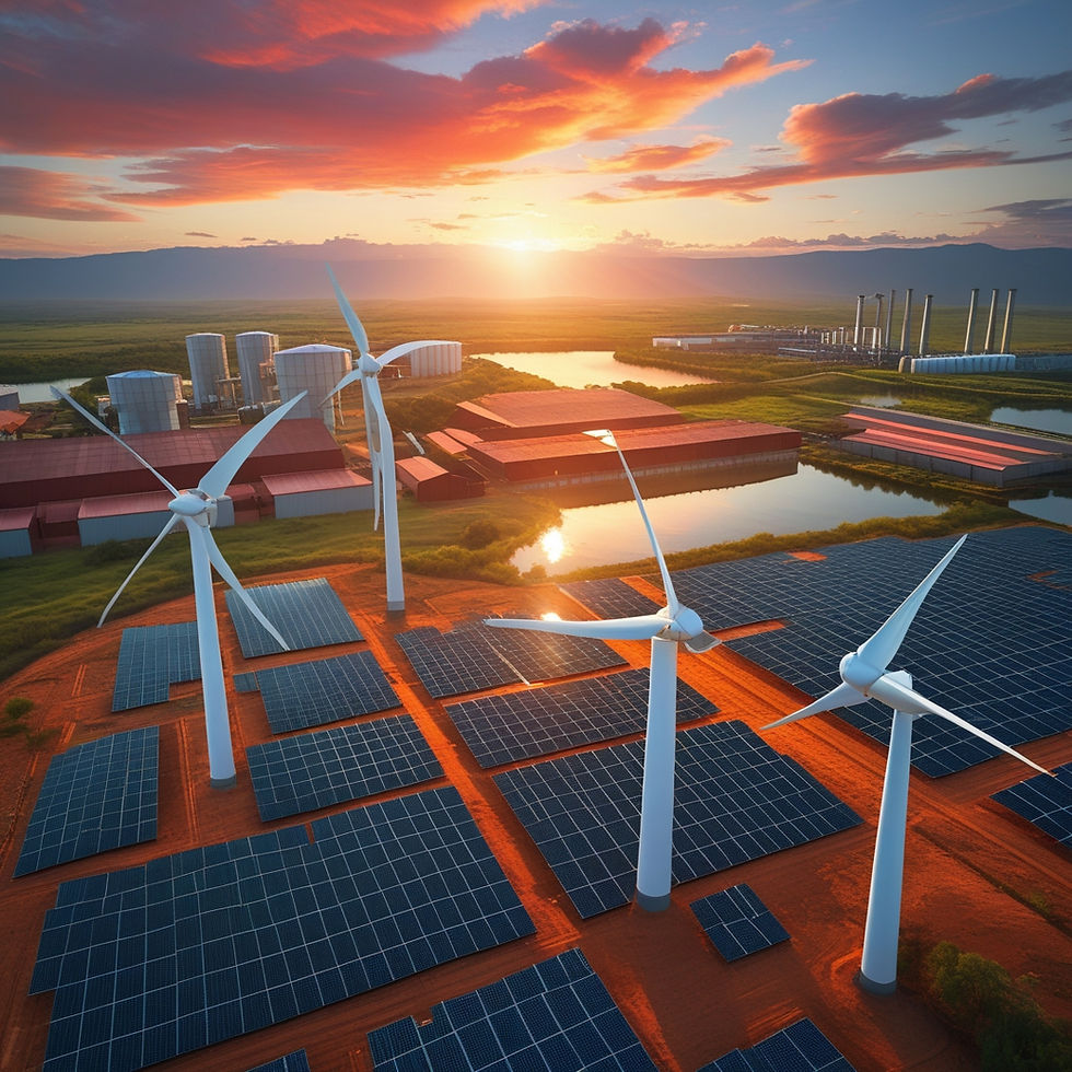 🌎 Comércio e Indústria Verde: Energia Renovável nas Américas em Alta