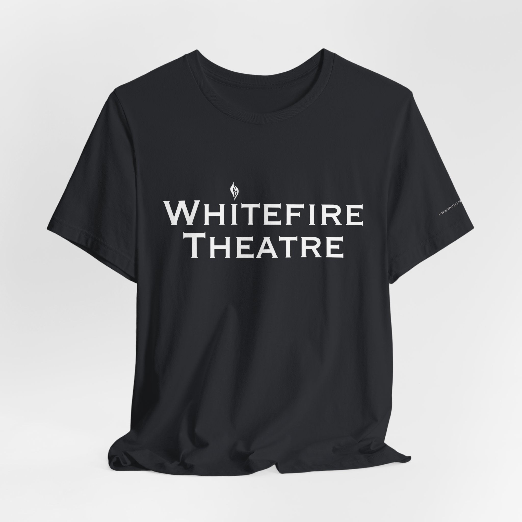 Whitefire - Bella & Canvas (website on sleeve)