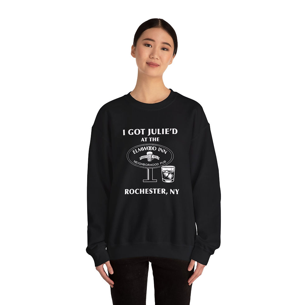 Thumbnail: Elmwood Inn Rochester Sweatshirt – "I Got Julie'd" Bar Pub Souvenir