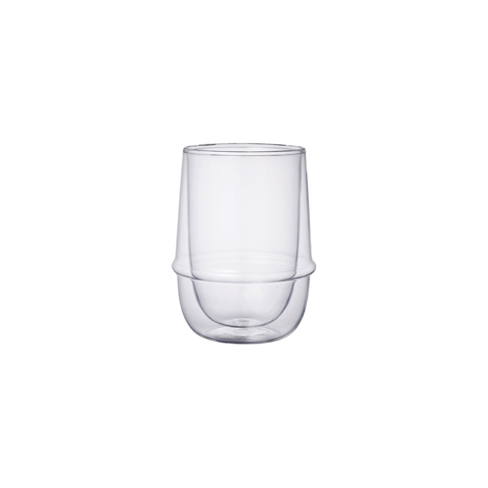 KINTO KRONOS double wall iced tea glass 350ml | 12oz