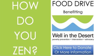 FOOD DRIVE Benefitting "Well In The Desert", A Virtual Event | May 2020