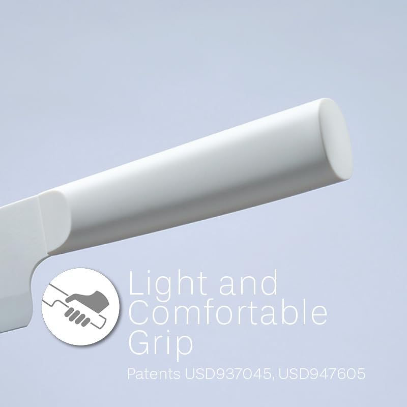 Thumbnail: KYOCERA INNOVATIONwhite Paring 3in, White Z212 Blade, Green Handle