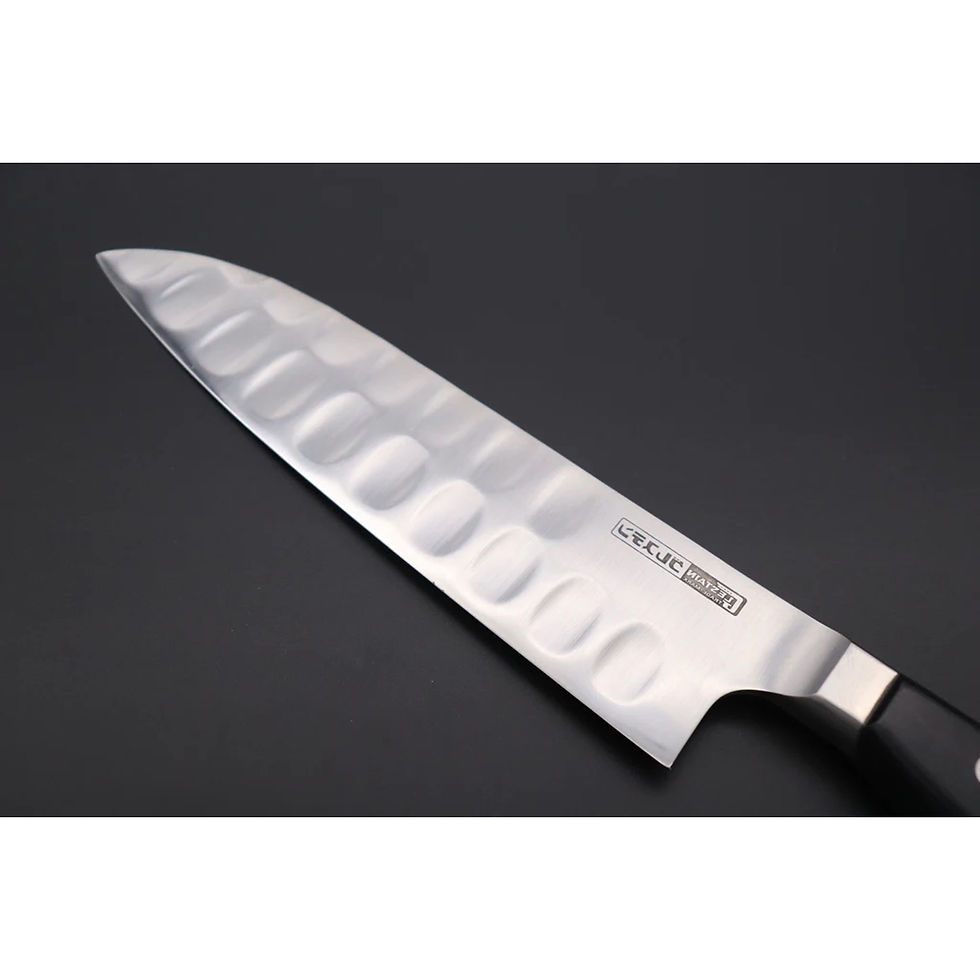 Thumbnail: GLESTAIN HOME - Santoku 17cm/6.7in Left Hand