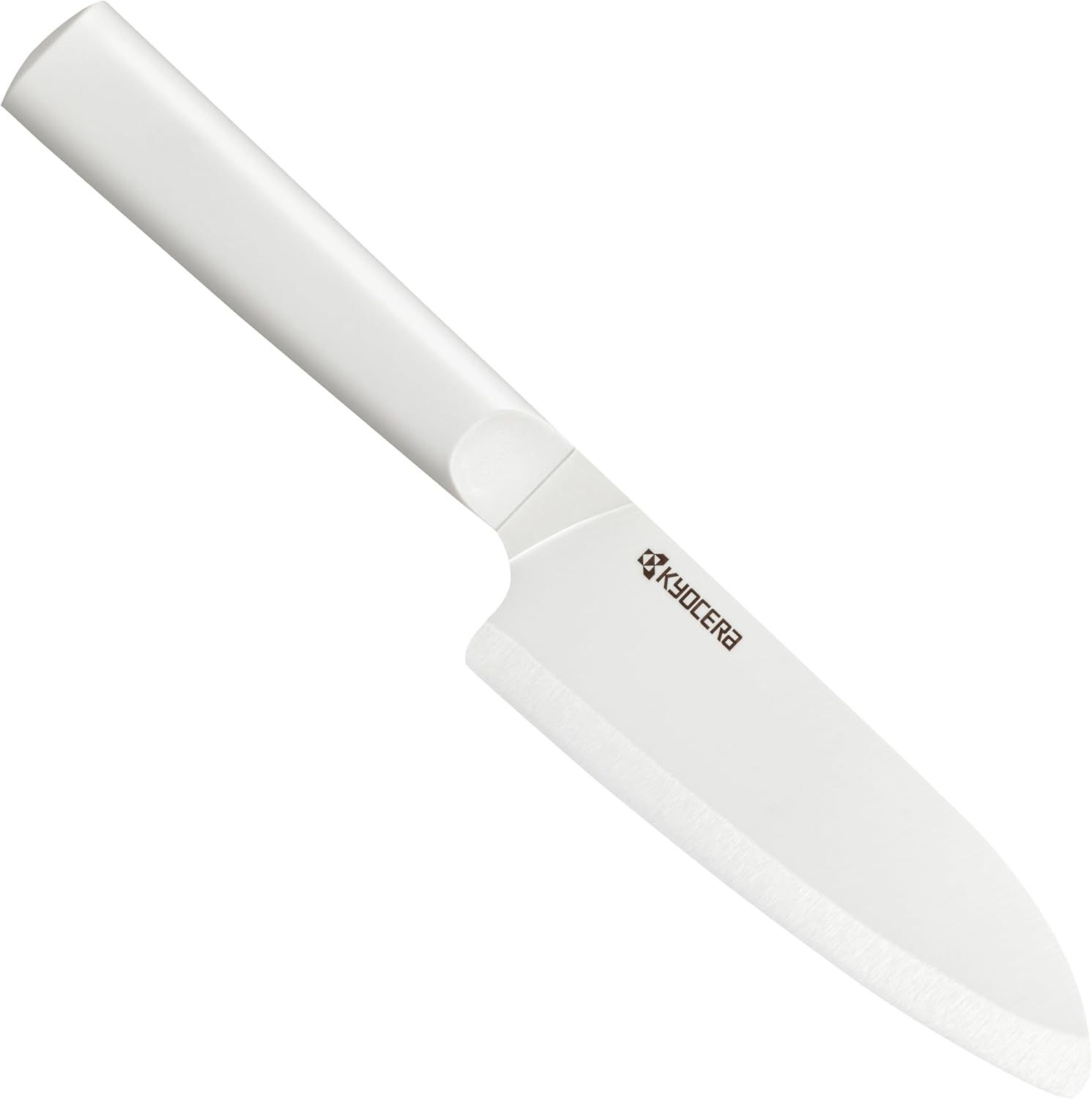 KYOCERA INNOVATIONwhite Santoku 5.5in, White Z212 Blade, White Handle