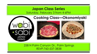 Japan Class Series - Okonomiyaki February 3, 2018