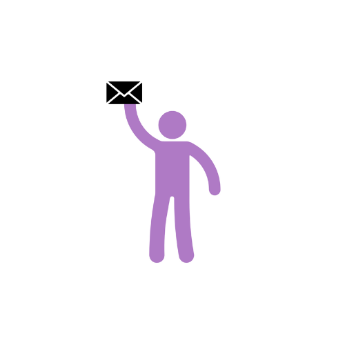 Firmenmail Strichmännchen
