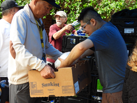 OUR SAVIOUR CENTER SPOTLIGHT: Annual Easter Meal Distribution a Success at Our Saviour Center