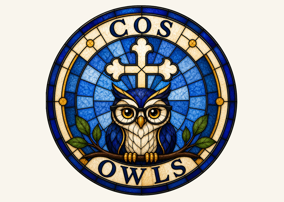 Introducing COS OWLS ... Food • Friendship • Fun
