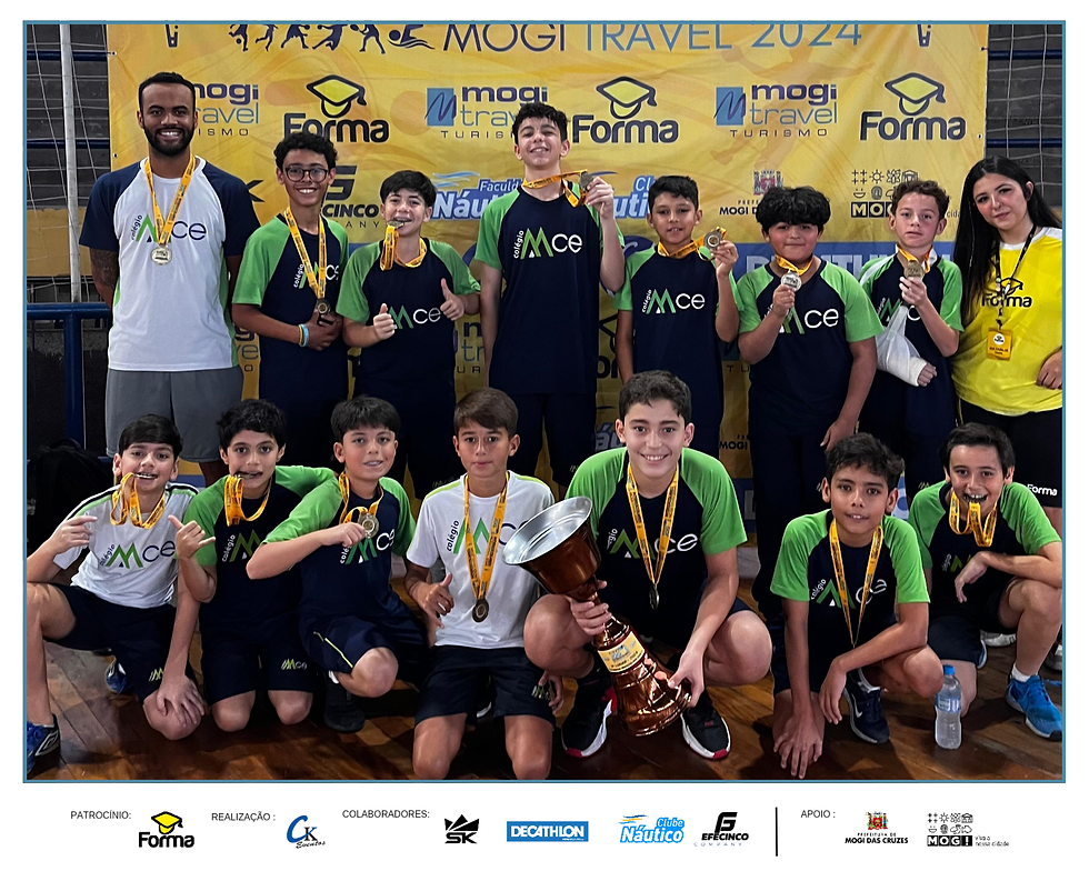 Colégio MCE - 3º Lugar Sub 13 Masc
