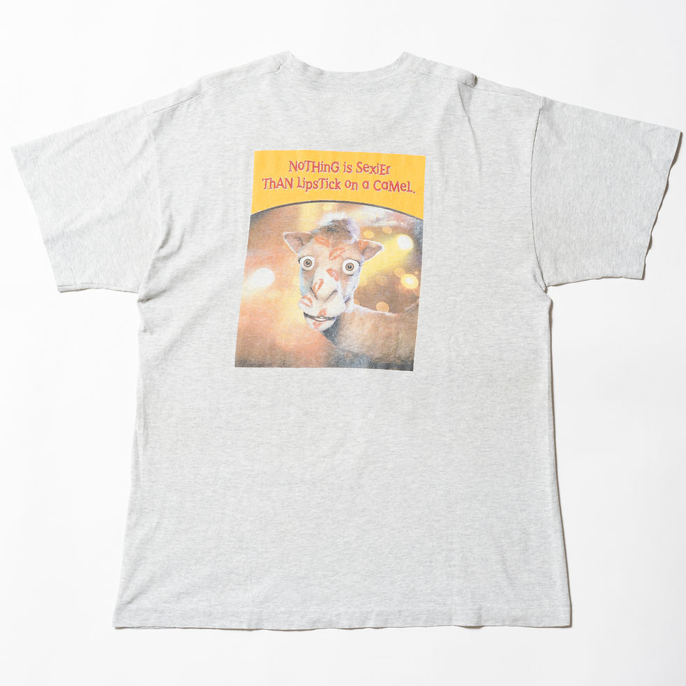サムネイル： Camel Euro Vintage T-shirt (Sample)