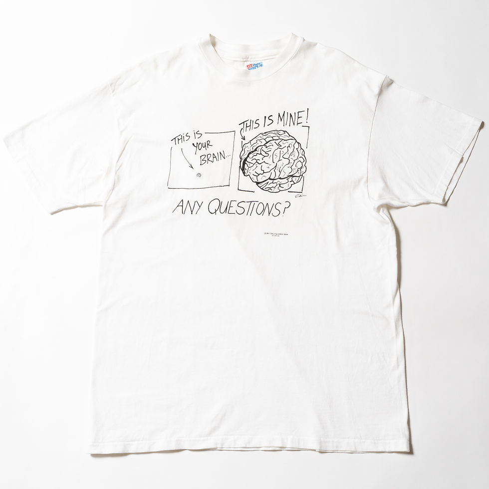 サムネイル： Brain vintage T-shirt