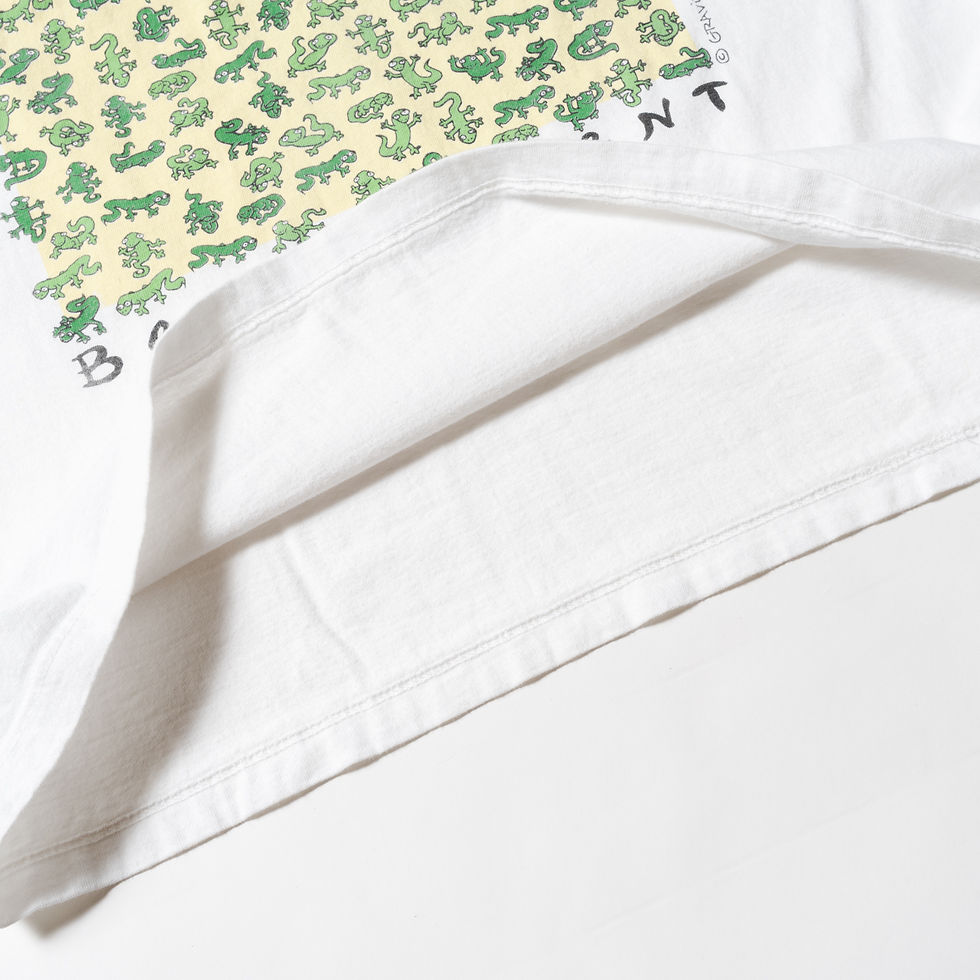 サムネイル： Lizard vintage art T-shirt