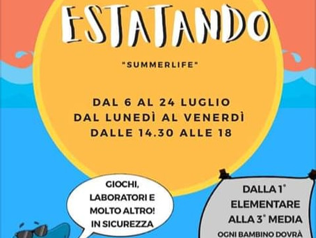 Attività estive in oratorio! Grest 2020!