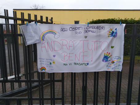 Andrà tutto bene! Noi vi pensiamo!