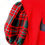 Thumbnail: Red Nike Tartan puffball crop