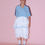 Thumbnail: Reworked blue Adidas polo shirt ruffle dress 💙