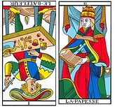vincent-beckers-bateleur-papesse carte tarot