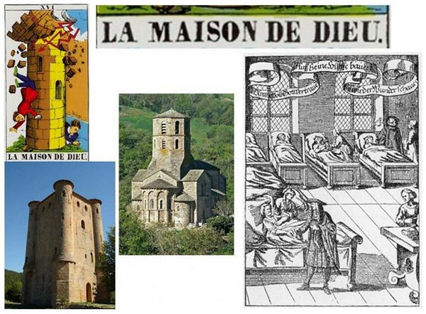 carte tarot maison dieu symbolique vincent beckers