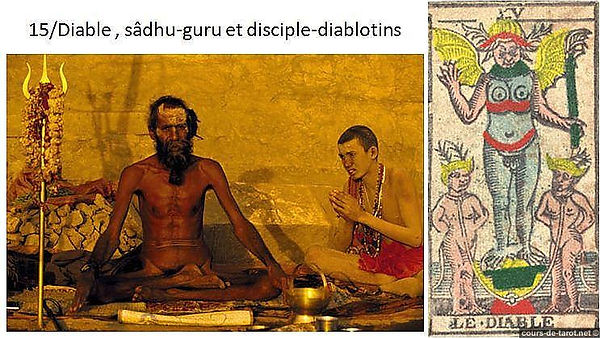 carte tarot diable sadhu shiva vincent beckers