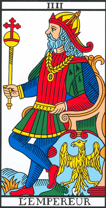carte de l'Empereur du tarot, Empereur, Vincent Beckers, école de tarot, webinaire tarot, cours de tarot en ligne