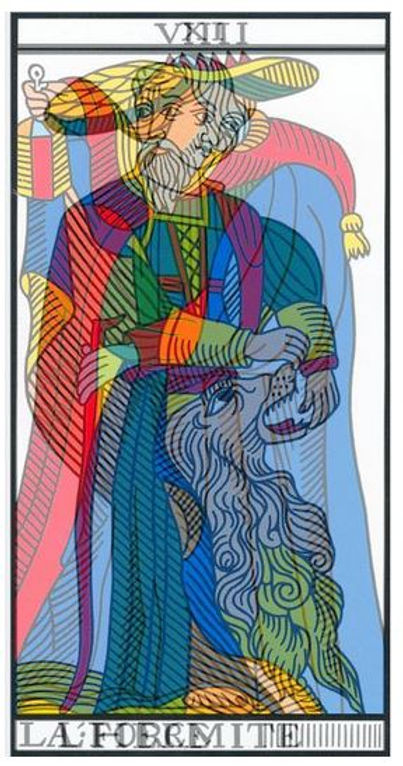 superposition cartes tarot force hermite vincent beckers