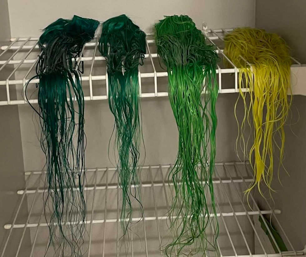 Dyed Human Hair For Hat