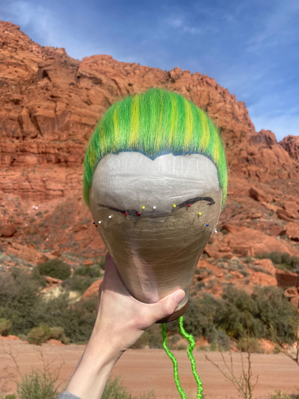 Wizard of Oz Tuacahn Amphitheatre Bobbie Zlotnik wig design  