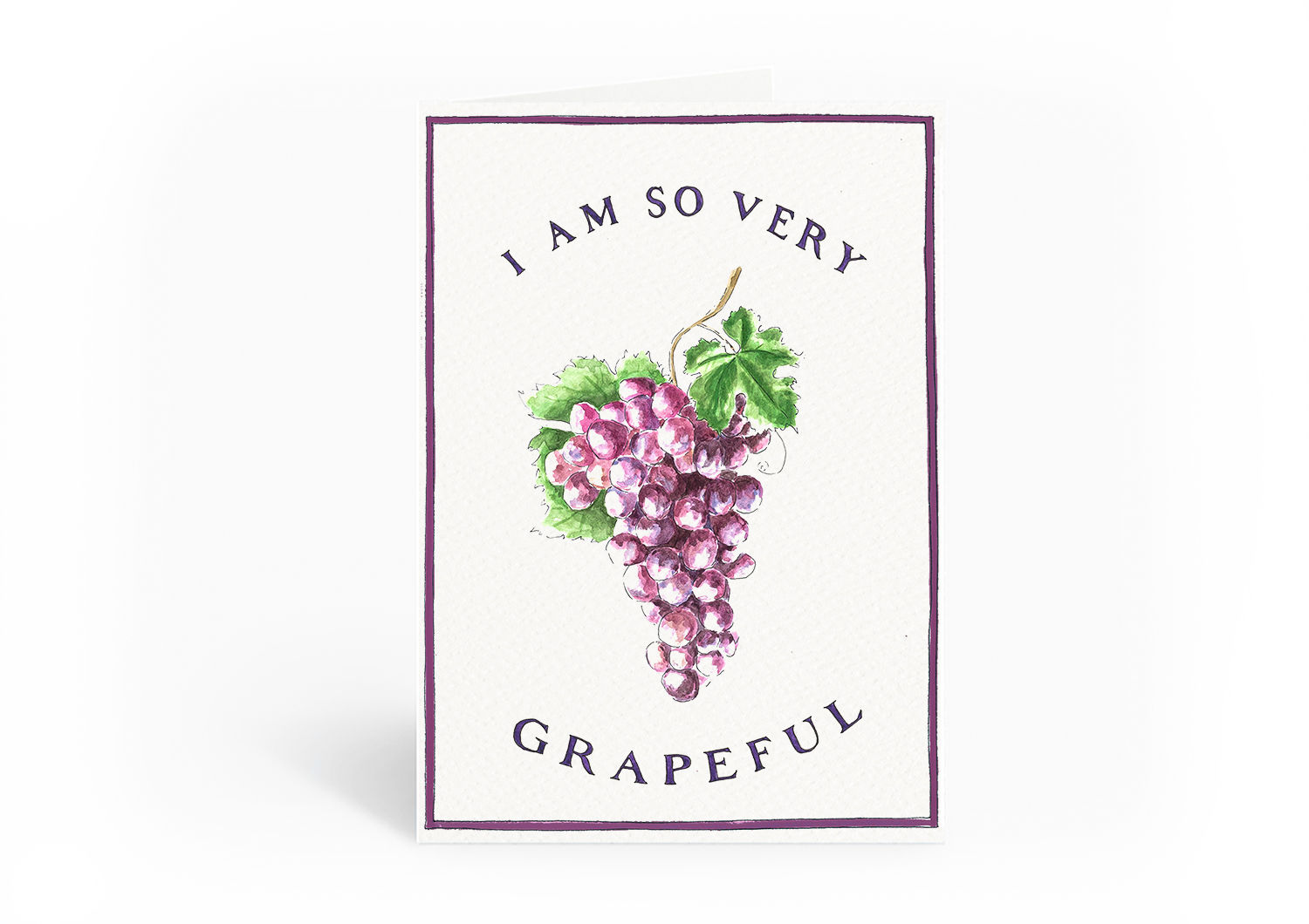 ILLUSTRATED GREETINGS CARDS (x4)