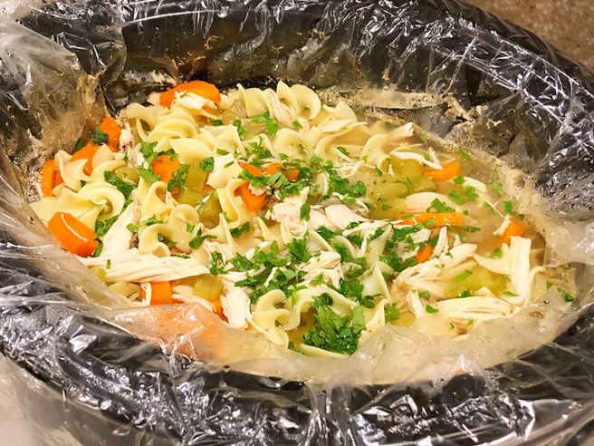 Slow Cooker Chicken Noodle Soup