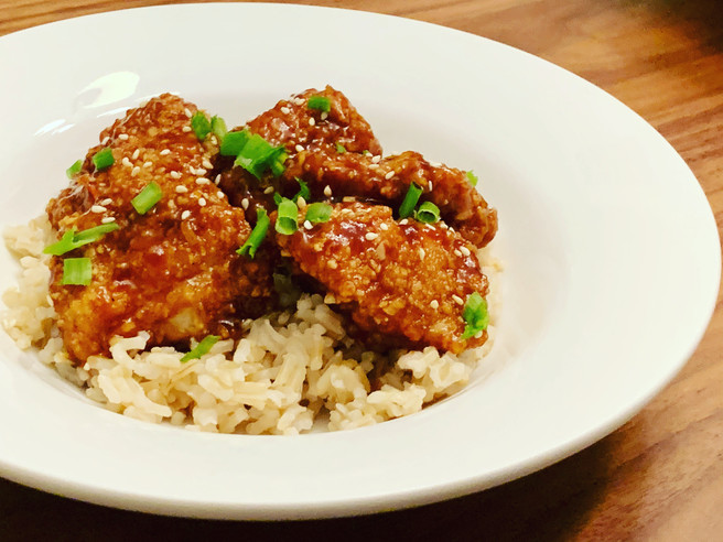 Baked General Tso's Chicken