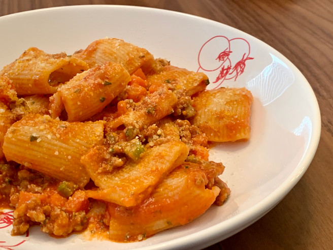 Rigatoni Bolognese