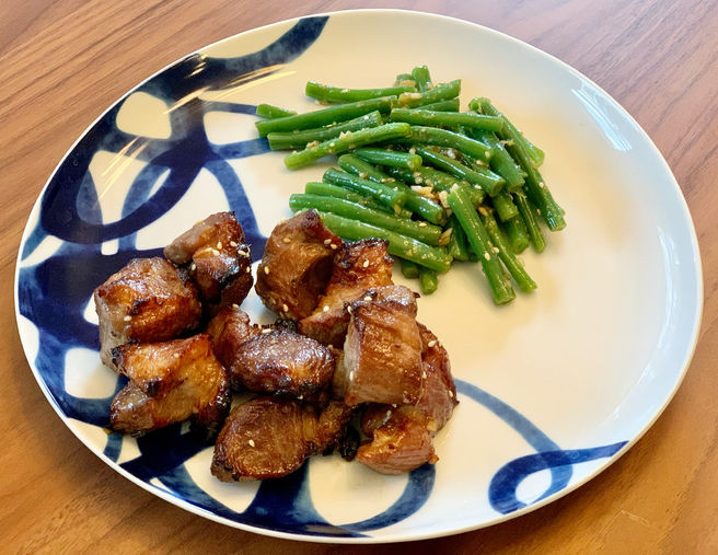 Korean Air Fryer Pork Ribs