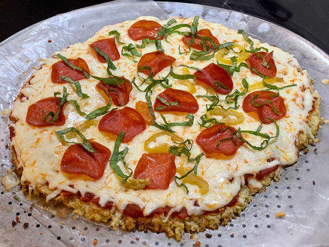 Cauliflower Crust Pizza