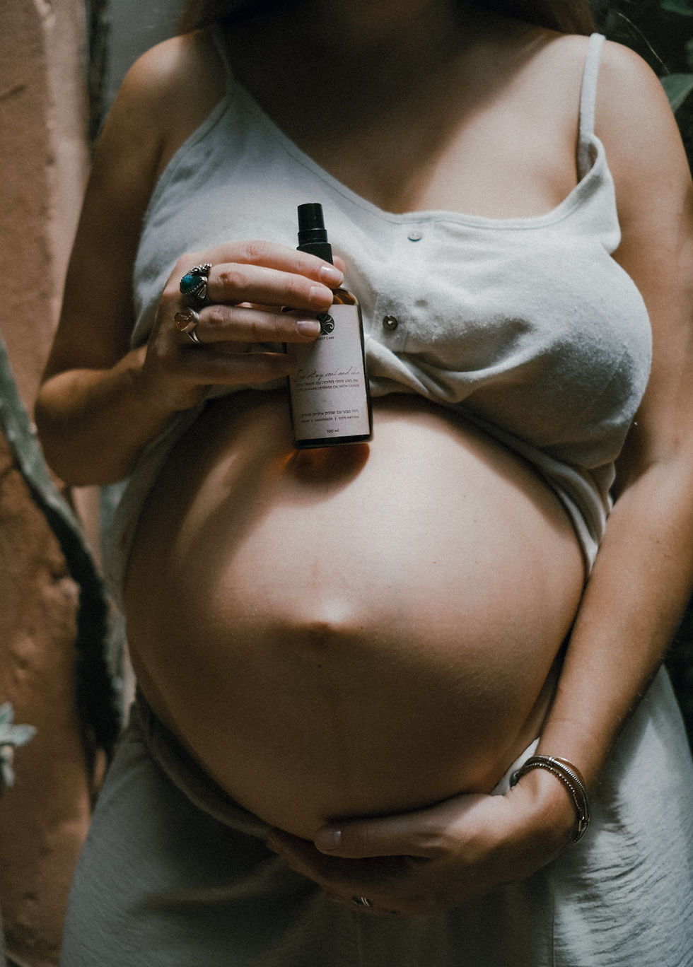 שמן מונע סימני מתיחה