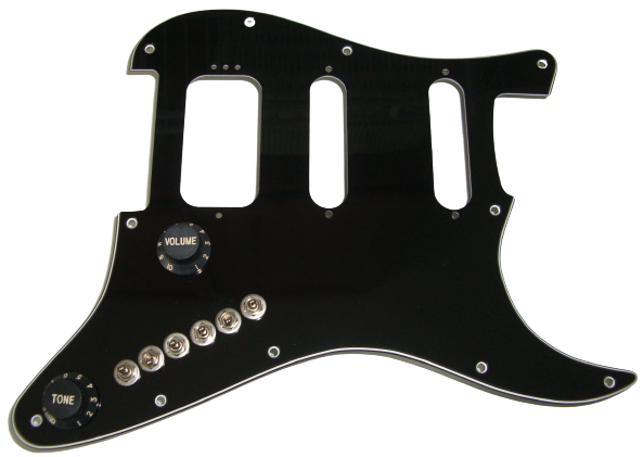 Thumbnail: HSS Stratocaster Upgrade black