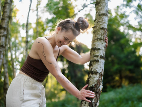Yoga Fotografie, Natürlich, Natur, Wald