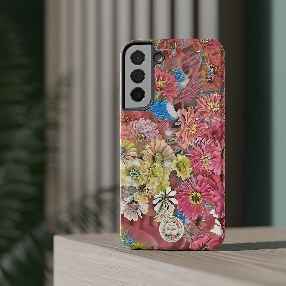 Thumbnail:  Coral Zinnia Garden Samsung Galaxy